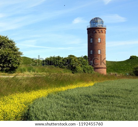 Similar – Image, Stock Photo Cape Arkona lighthouse in winter