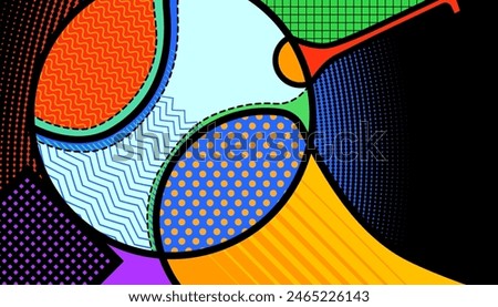 Abstract hurling background. Sports concept