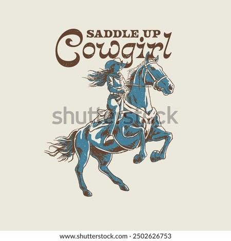 Similar – Image, Stock Photo The horse of the gaucho and his two dogs are waiting