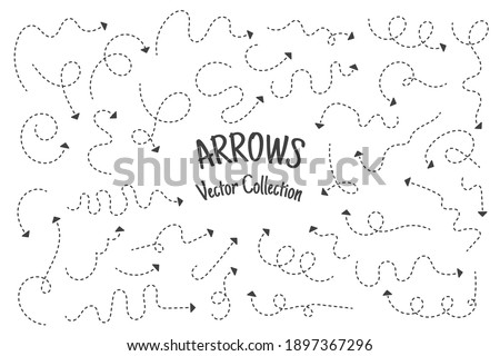Zigzag arrow stripes design with dotted lines on grid lines isolated on white background