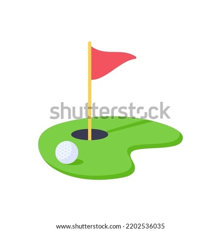 Golf clubs and balls for sporting events on the grass.