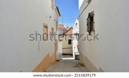 Similar – Image, Stock Photo Shade: Alley by the lake