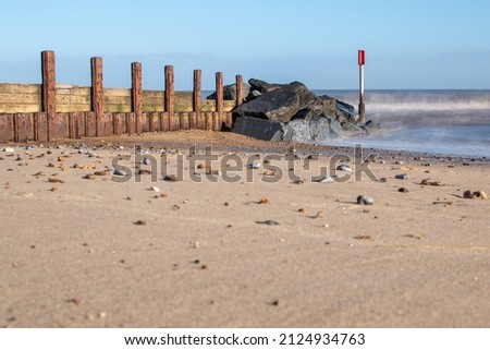 Similar – Image, Stock Photo groynes Village