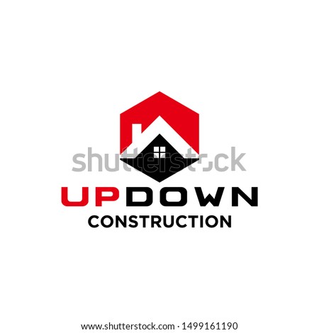 This is logo for construction company
updown construction logo