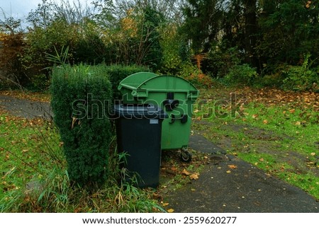 Similar – Image, Stock Photo Wild area Container