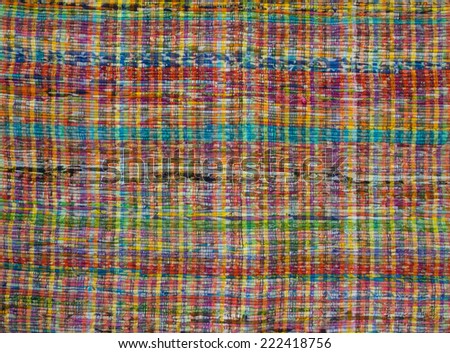 Woven fabrics of the  handmade,many colors