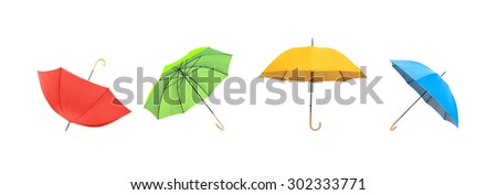 Similar – Image, Stock Photo Blue and yellow parasol