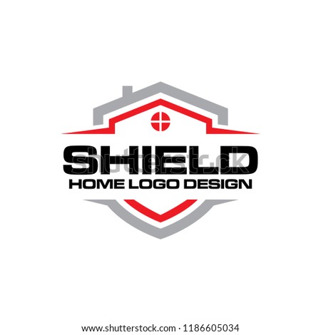 real estate shield logo