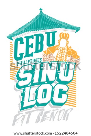 sinulog shirt design