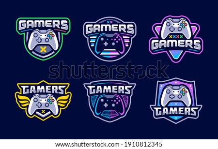 Gaming Console Esport Logo Designs