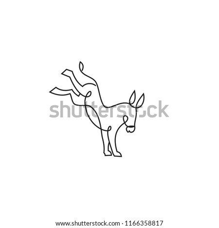 donkey logo icon designs