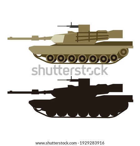 military armored vehicle war machine vector design