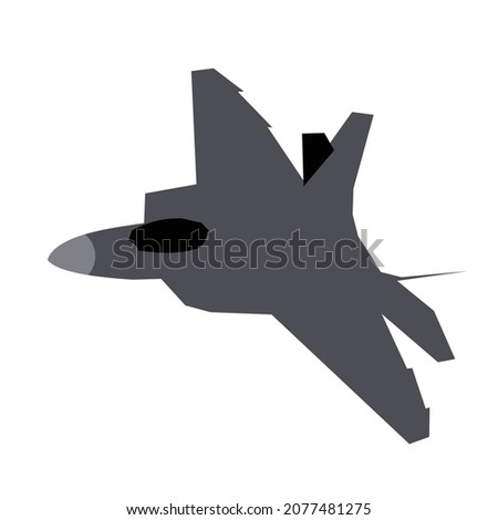advance stealth fighter raptor f22 vector design