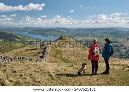 Similar – Image, Stock Photo Horseshoe Lake in the evening