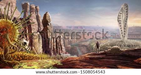 Similar – Image, Stock Photo Strange world