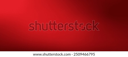 Abstract red gradient background, light and shadow on the backdrop with dimensions, hot tone wall with intense color, horizontal wallpaper.