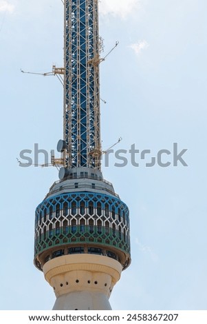 Similar – Image, Stock Photo View of television tower and monument