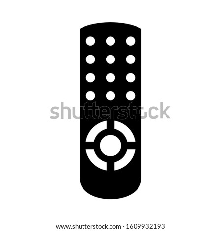 remote control icon isolated sign symbol vector illustration - high quality black style vector icons
