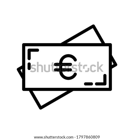 Euro icon or logo isolated sign symbol vector illustration - high quality black style vector icons
