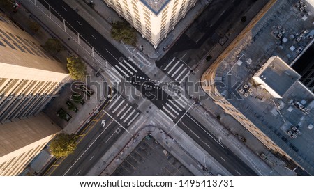 Similar – Image, Stock Photo No parking Los Angeles