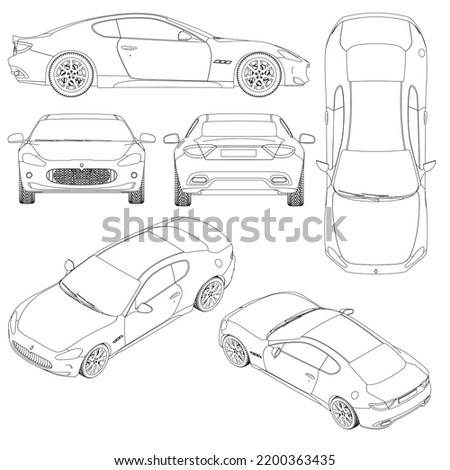 Car Outline | Free download on ClipArtMag