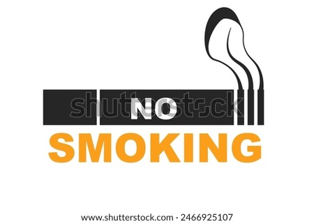 No Smoking cigarette icon with Forbidden Ban sign red prohibition circle. Do not Smoke here awareness label Attention. World No Tobacco Day no vaping concept.