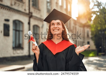 Similar – Image, Stock Photo Woman proudly shows her armpit hair