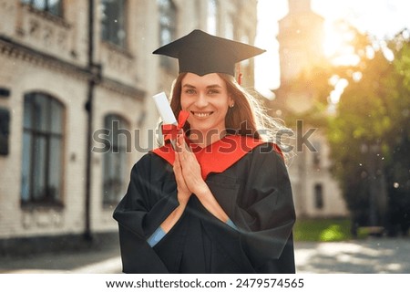 Similar – Image, Stock Photo Woman proudly shows her armpit hair