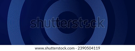 abstract dark blue background with circles