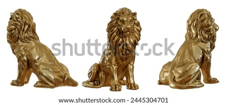 Similar – Image, Stock Photo Golden lion on the top of St Mark’s Basilica (San Marco) in Venice, Italy