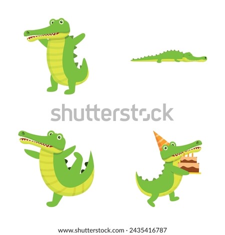 Animated Alligator | Free download on ClipArtMag