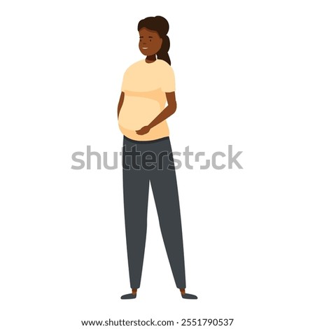 Similar – Image, Stock Photo woman holds in her hands baked round rye bread