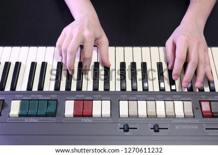 Similar – Image, Stock Photo triad | c major with a minor