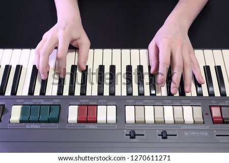 Similar – Image, Stock Photo triad | c major with a minor