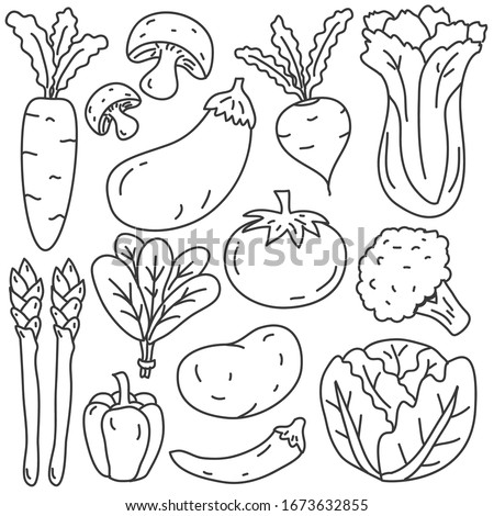 Featured image of post Steps to Prepare Outline Fruits And Vegetables Clipart Black And White