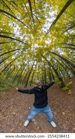 Foto Bild einsamer kahler Baum auf einer Wiese vor blauem Himmel mit Wolken