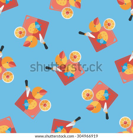 cutting toy flat icon,eps10 seamless pattern background