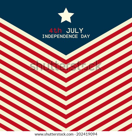 abstract independence day background with special objects