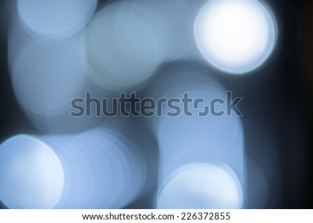 Blur of air blower port in Central Processing Unit case with white led light. Soft focus.