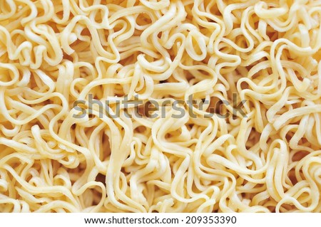 texture instant noodles