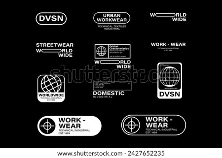 streetwear graphic tee concept vector graphic design templates