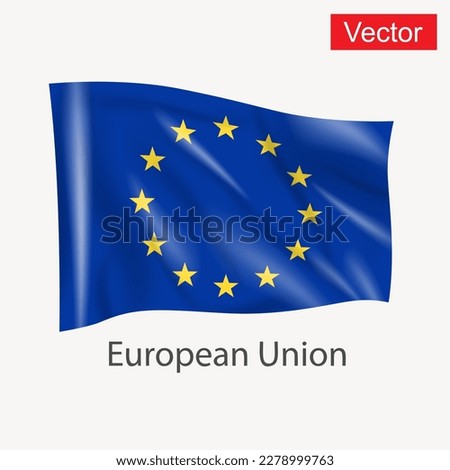 European union flag blue for Europe countries