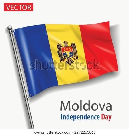 Moldova country flag independence day