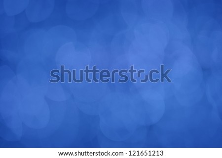 Abstract blur background - sparkling blue lights