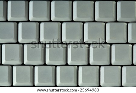 Gray button keyboard background, photographing close up