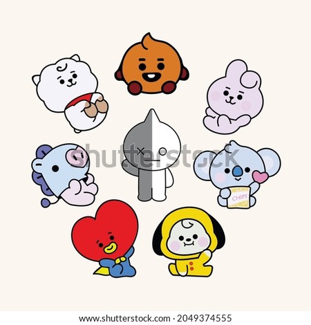 universtar animated special line stickers line store bt21 png stunning free transparent png clipart images free download