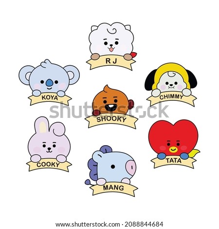 universtar must have emoji line emoji line store bt21 png stunning free transparent png clipart images free download