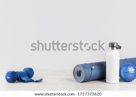 Similar – Image, Stock Photo Training with fitness straps outdoors.