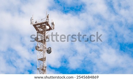 Similar – Image, Stock Photo TV tower and some Hohenzollern castle