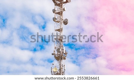 Similar – Image, Stock Photo TV tower and some Hohenzollern castle